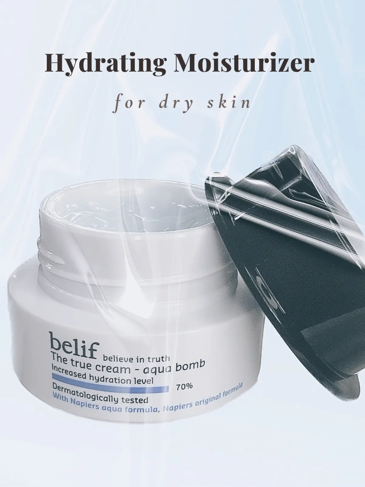 The True Cream - Aqua Bomb Sunscreen 2-in-1 SPF 50 and Moisturizer - belif