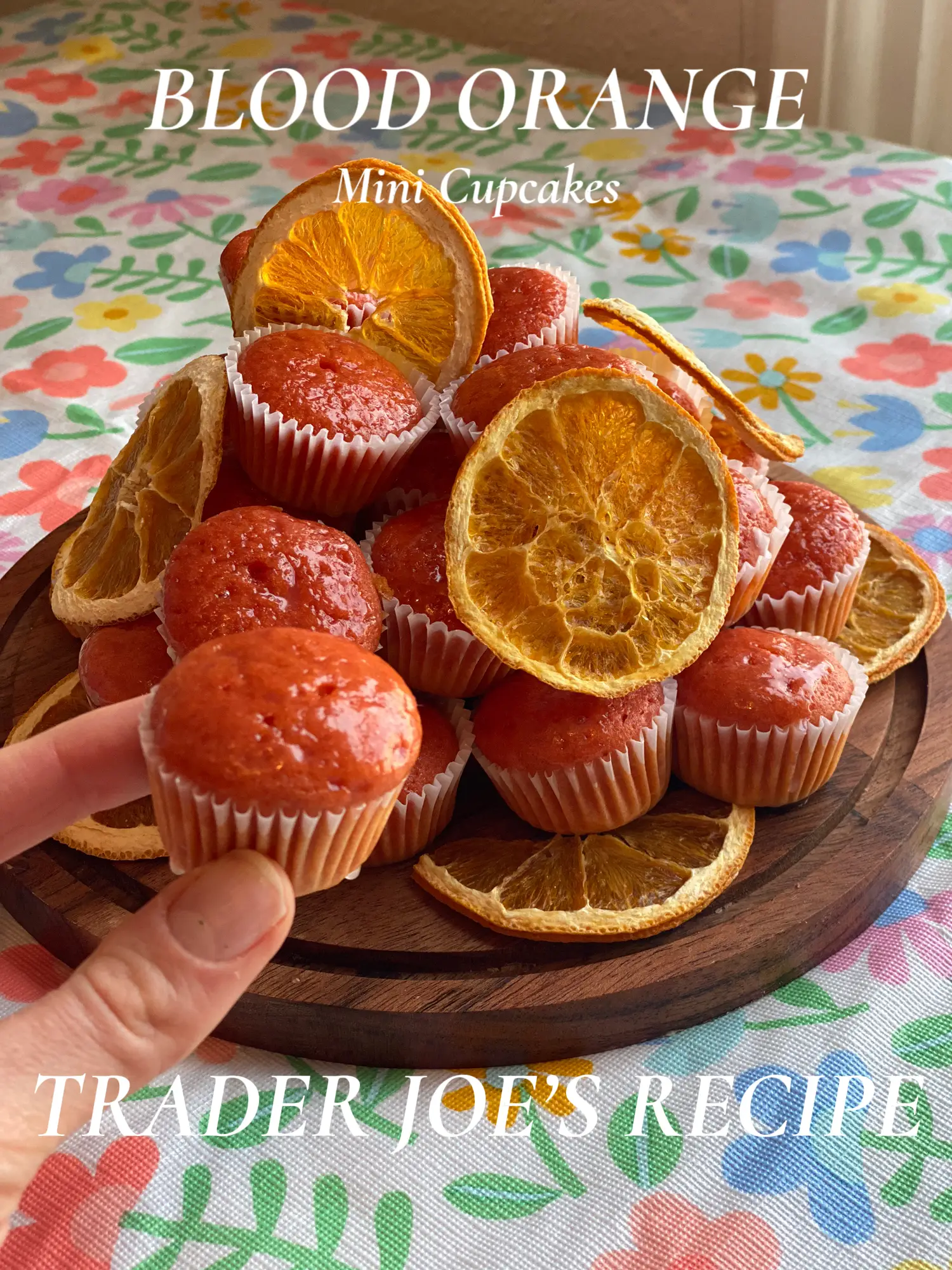 Trader Joe's Blood Orange Cake Mix with Icing 