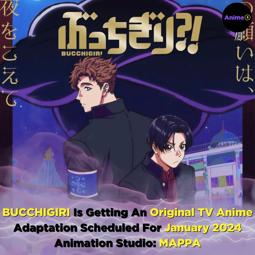 Bucchigiri - Novo anime anunciado pela MAPPA - AnimeNew