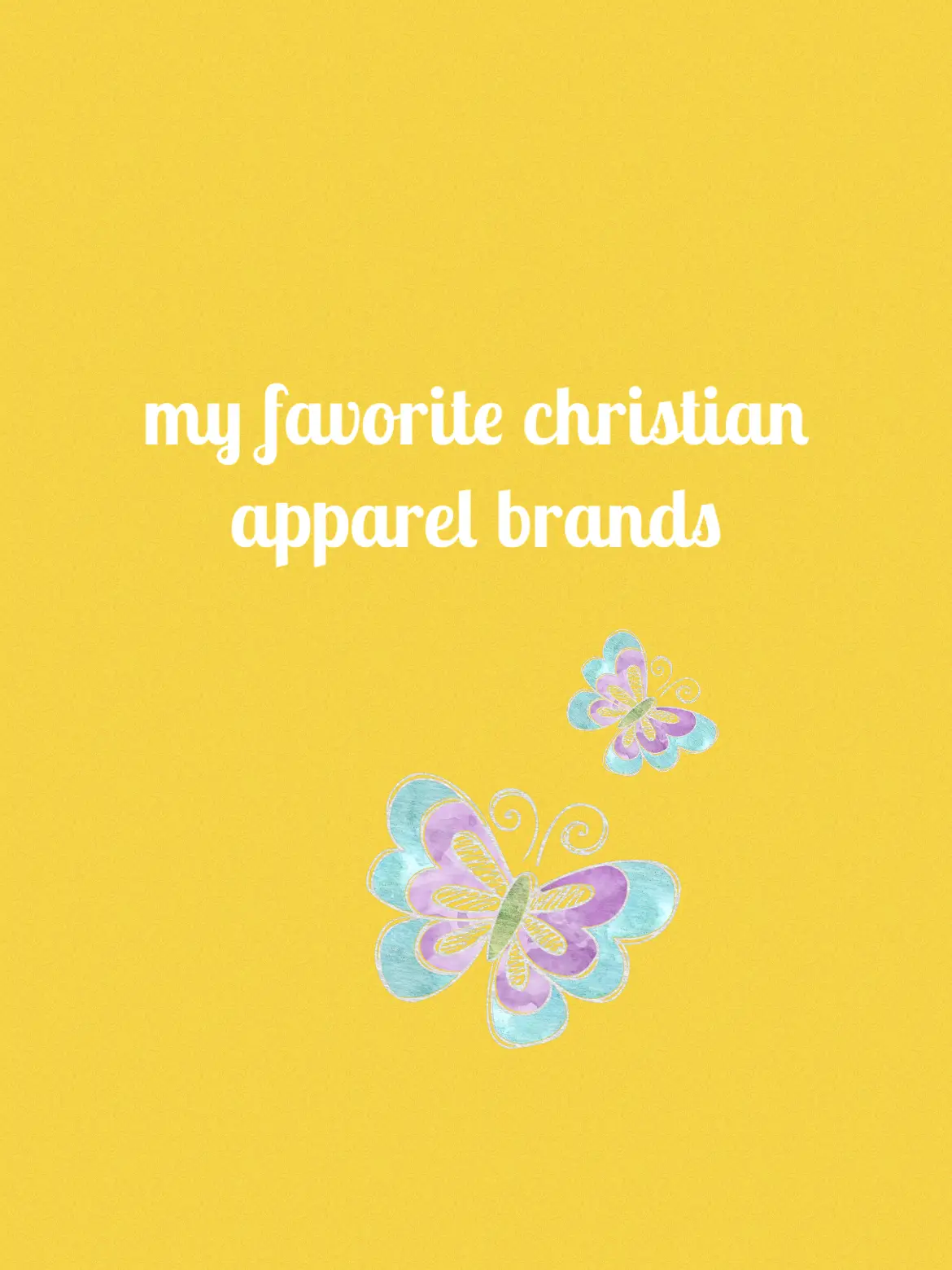 my favorite Christian apparel brand !!! 💓✨⛪️🫶