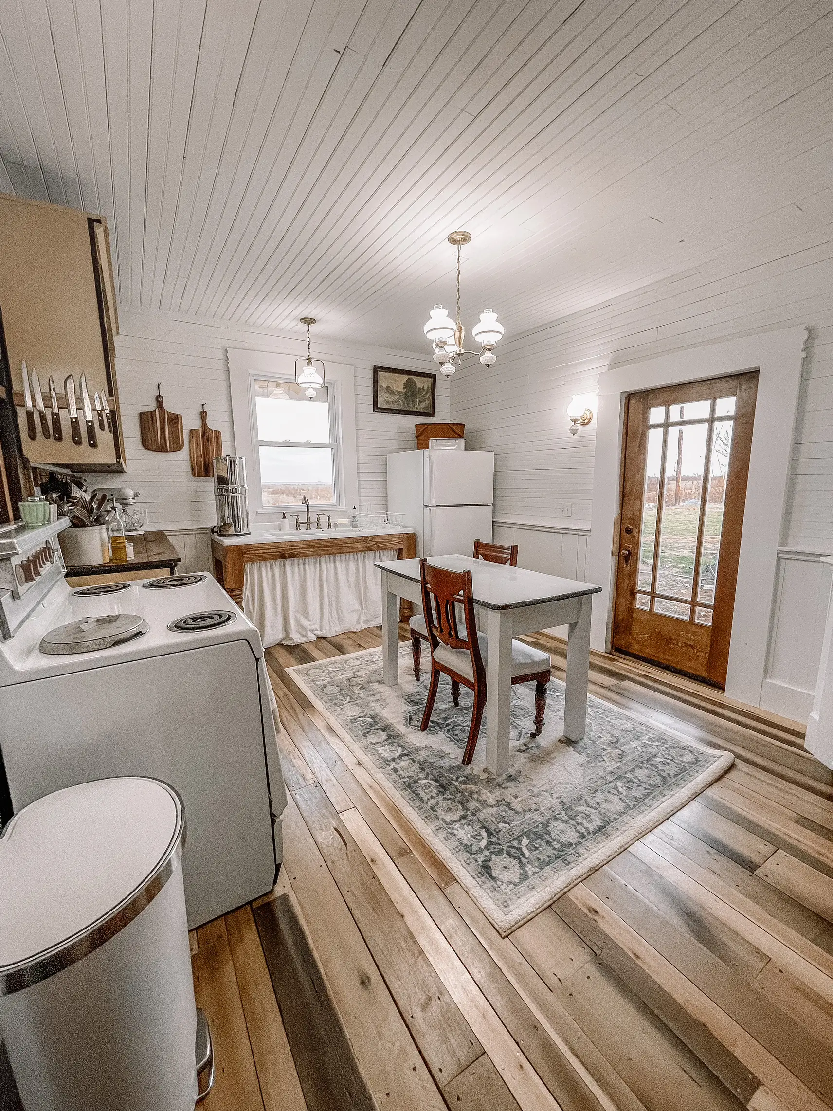 1900 Farmhouse Renovation: Kitchen Before and After - An Oregon