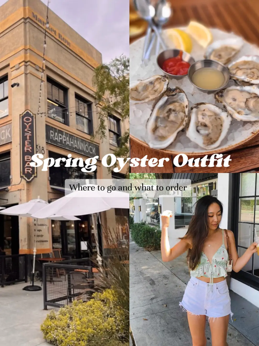 What to wear to an Oyster Bar Gallery posted by Vera Lemon8