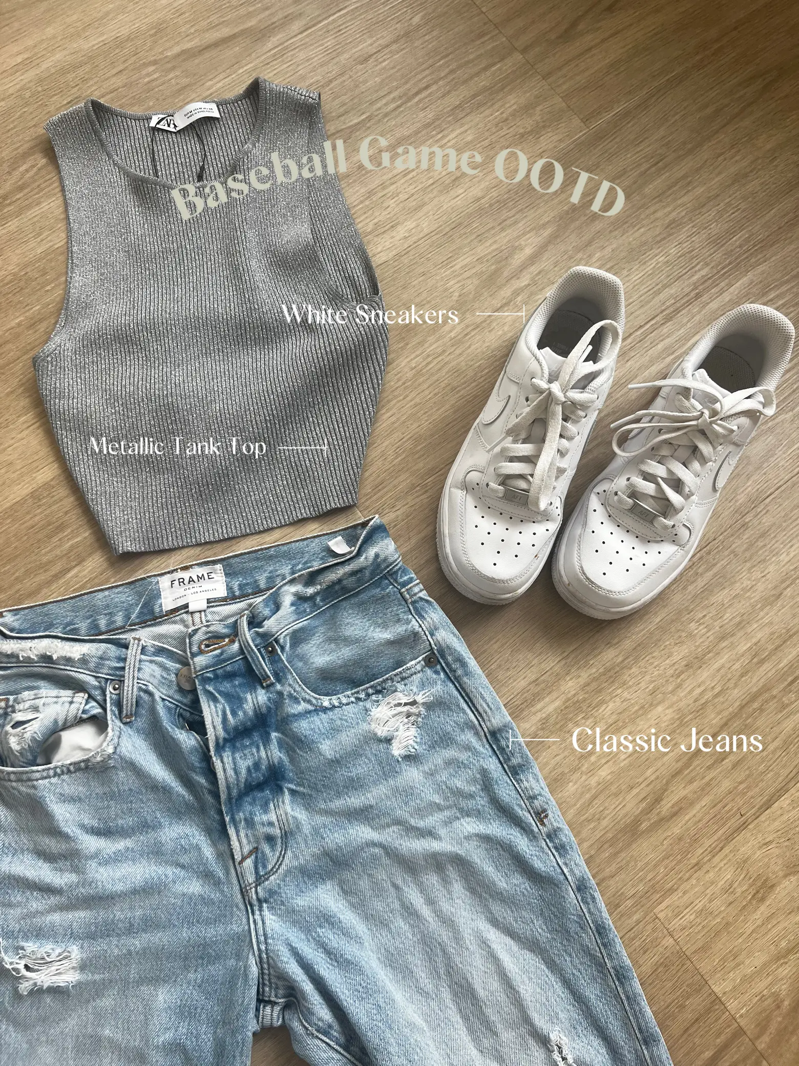 Mets Baseball Jersey! Boyfriend Jeans! Gold Chain!  Cute outfits with  shorts, Baseball jersey outfit women, Jeans outfit women