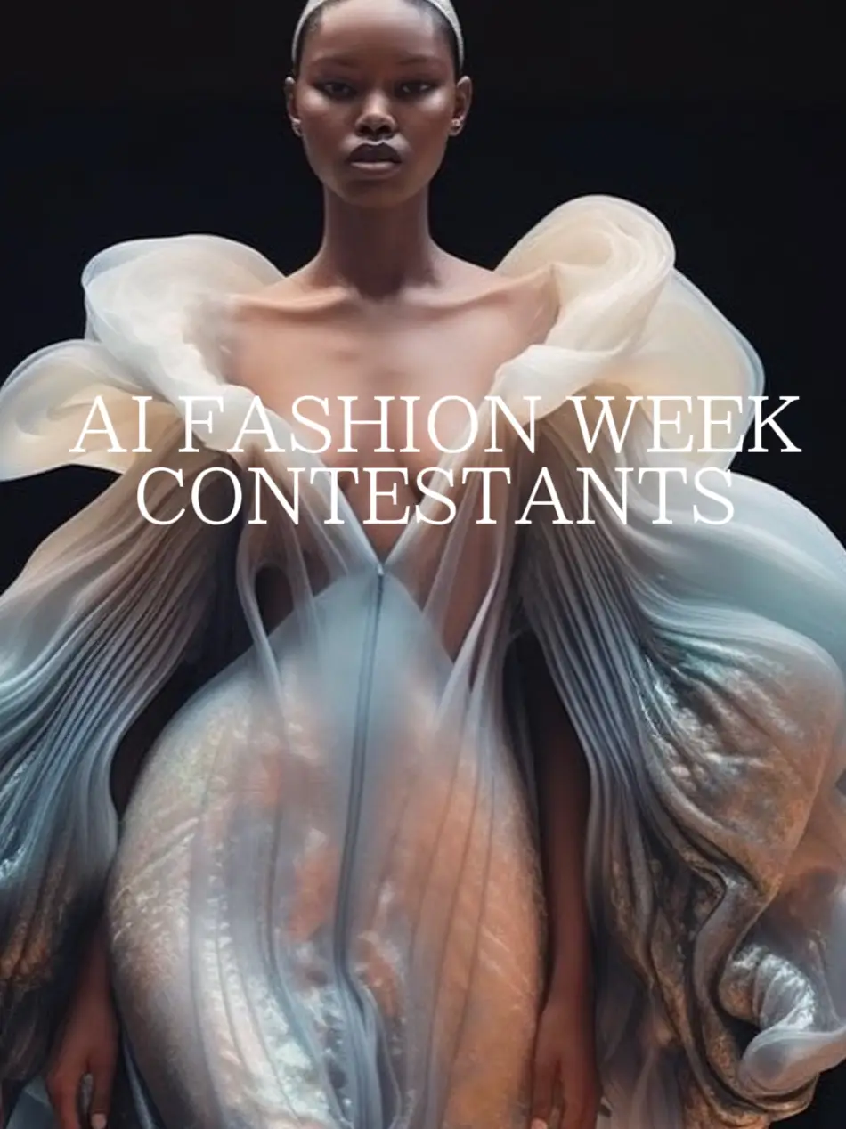 My collab for @fashionweek.ai 🌈 @louisvuitton x @kaws ✨ #ai