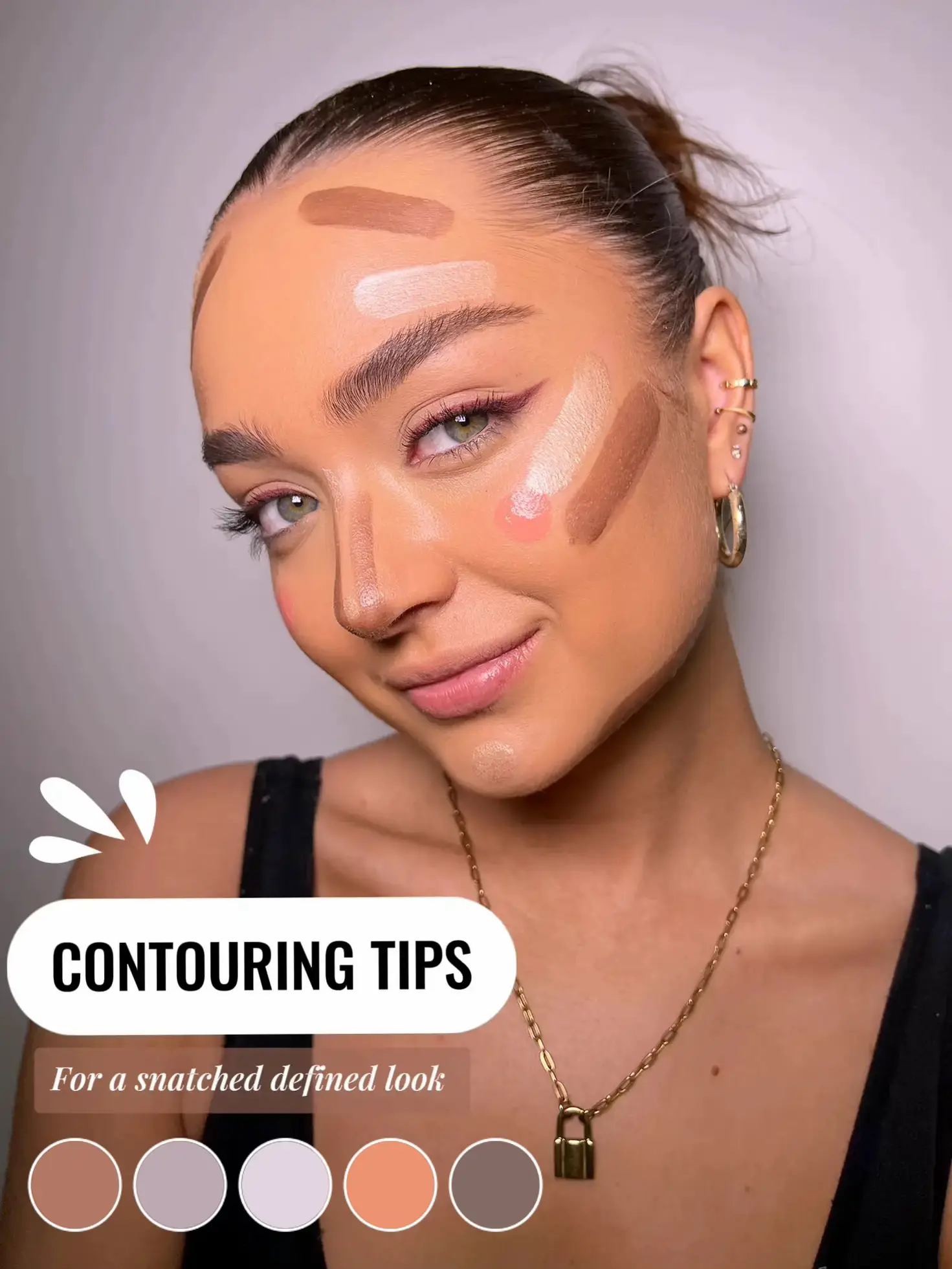 Face Lift with Makeup  Face contouring makeup, Makeup artist tips, Face  makeup tutorial