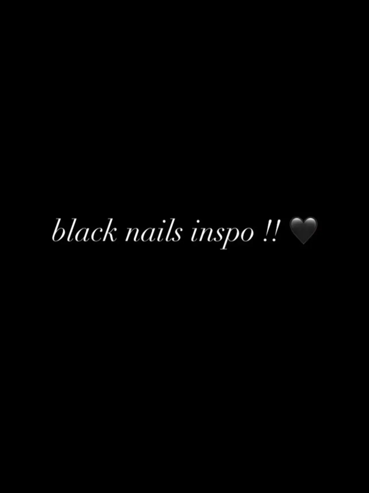 Black Nail Set Idea For Your Next Set Gallery Posted By Life black-nail-set-idea-for-your-next-set-gallery-posted-by-life