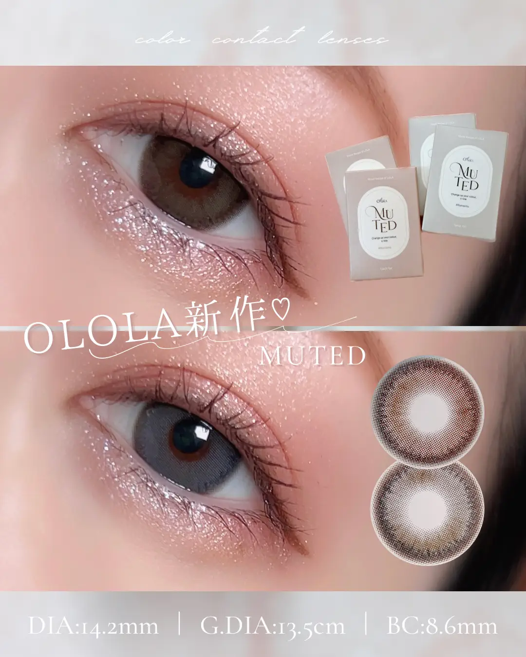 Olola Able Brown (KR) in 2023  Colored eye contacts, Coloured contact  lenses, Contact lenses colored