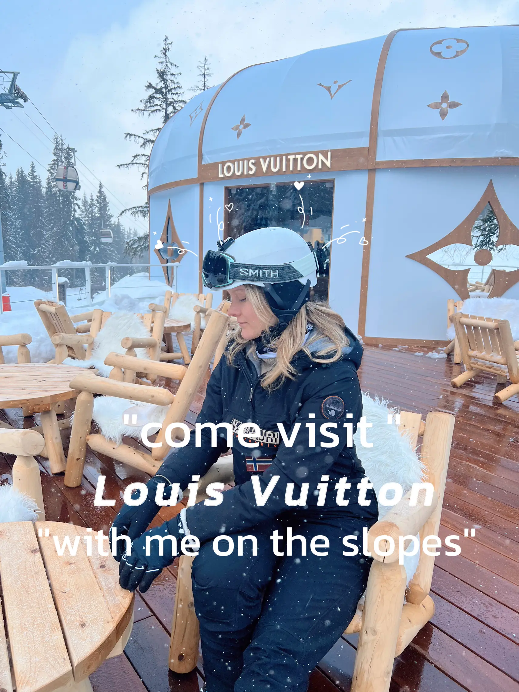 Louis Vuitton on the slopes 🤍❄️, Gallery posted by EmilyKataraina