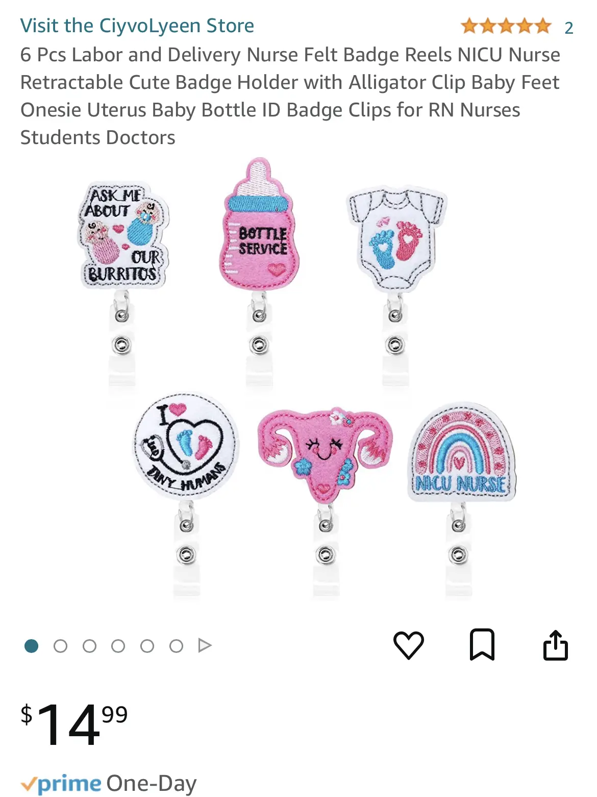It's Fine I'm Fine Retractable Badge Reel Funny Meme Nurse NICU EMT ID  Holder