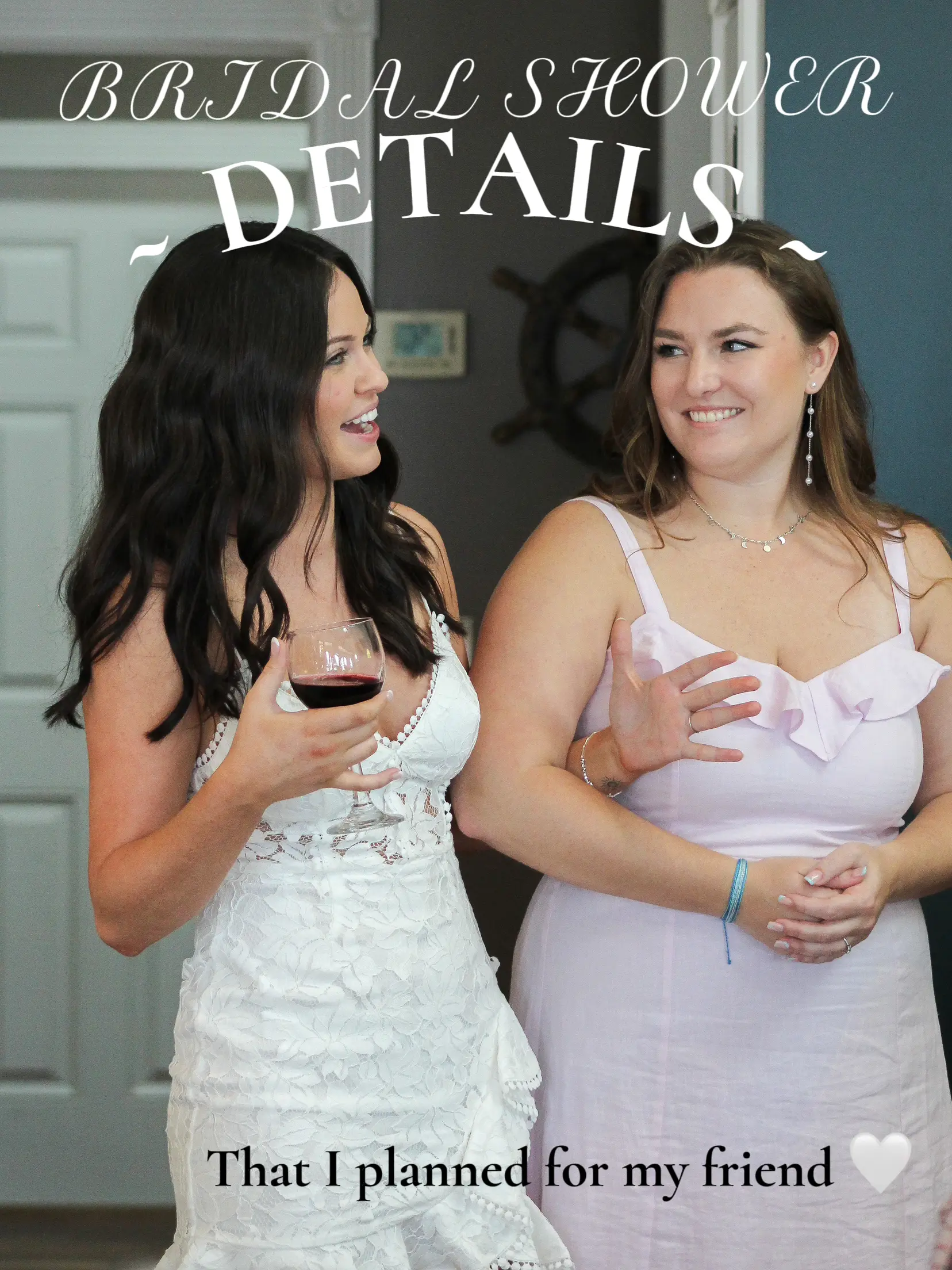 My Bridal Shower: Vino Before Vows — When She Roams