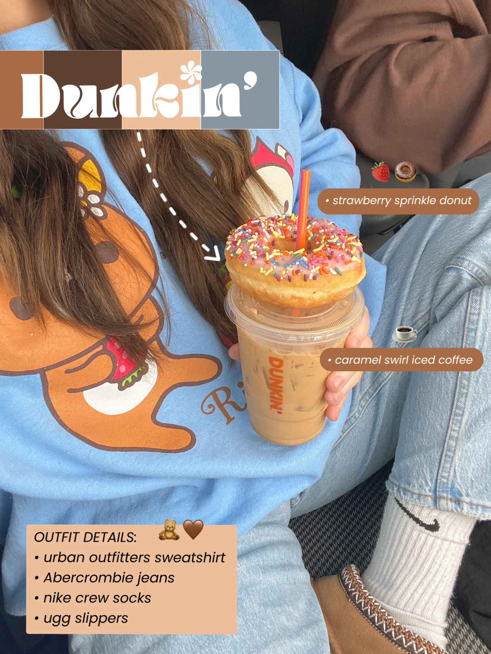 Dunkin order 🤎 | Gallery posted by hailie | Lemon8