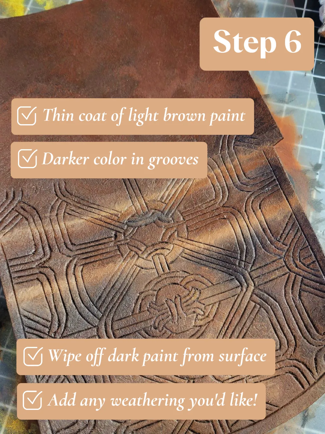 How to make Fake Leather from EVA Foam 🖌️ Gallery posted by