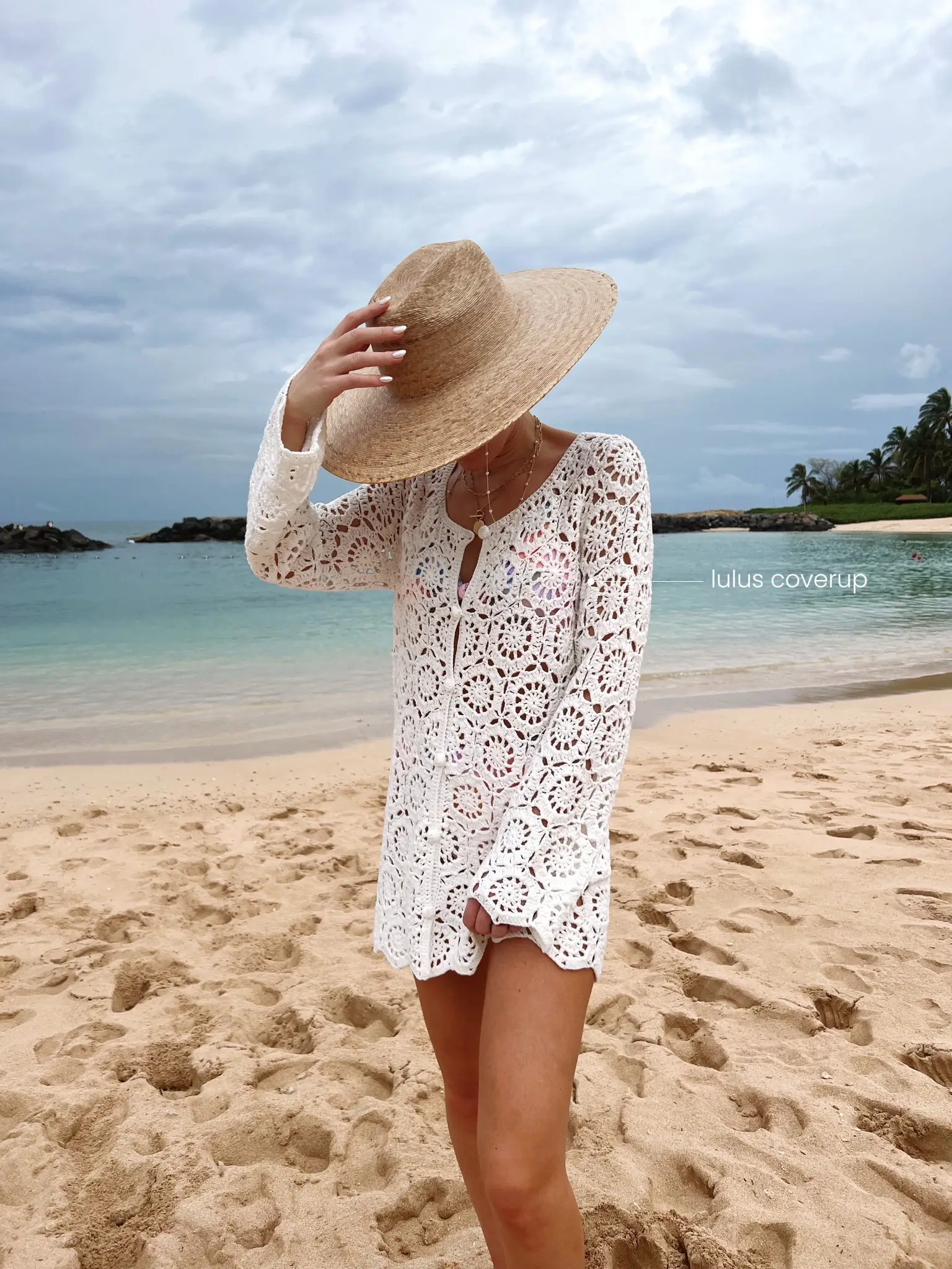 White Swim Cover-Up - Cover-Up Shirt - White Swimsuit Cover - Lulus