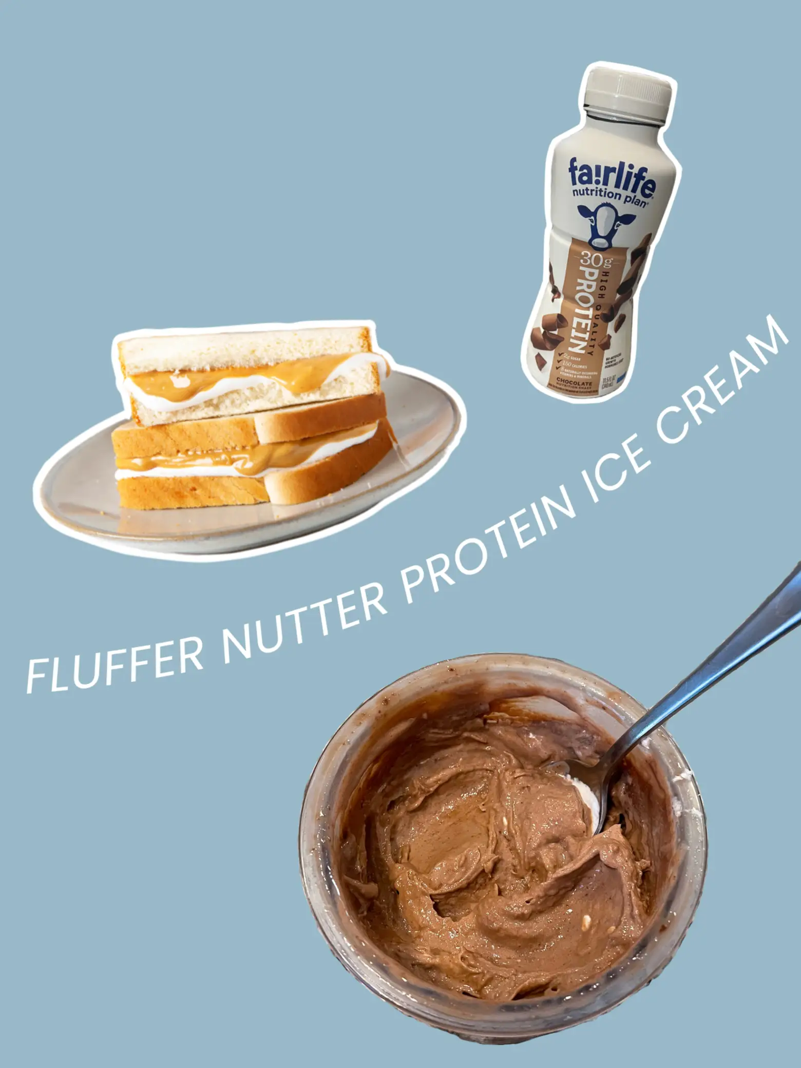 FLUFFER NUTTER PROTEIN ICE CREAM NINJA CREAMI 🥜🍨 | Gallery posted by  Meredith | Lemon8