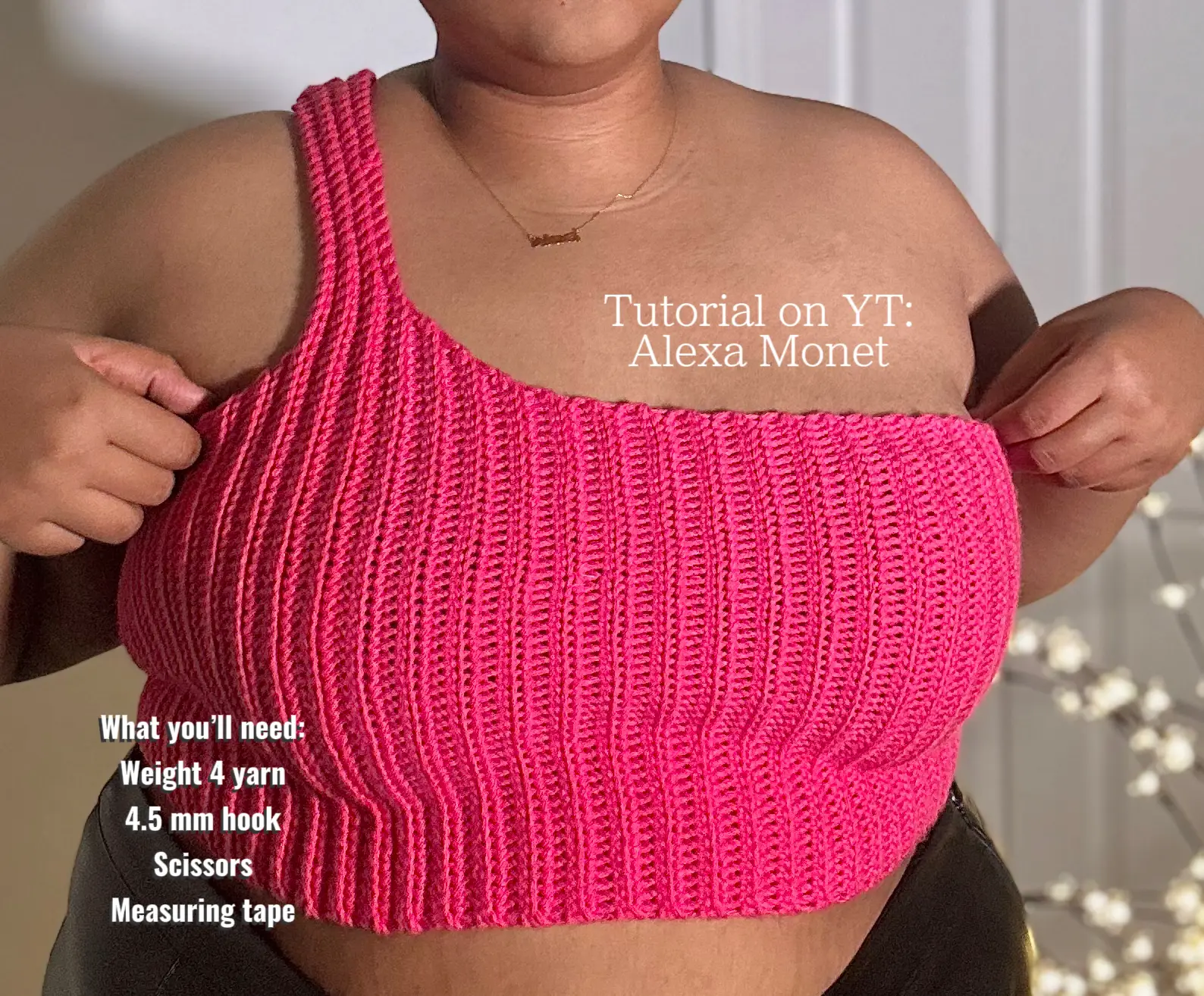 crochet crop top – Krystal Everdeen