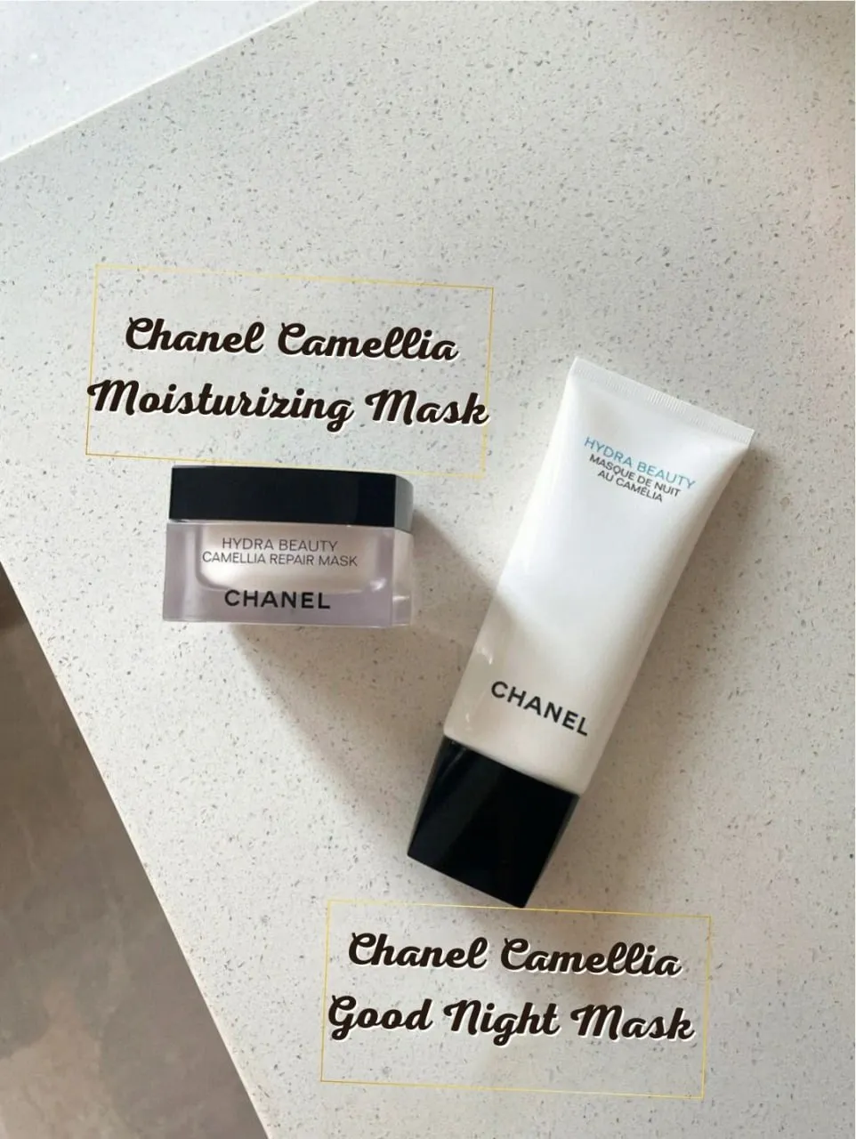 Chanel Hydra Beauty Masque De Nuit Au Camelia Hydrating Oxygenating  Overnight Mask 100ml/3.4oz