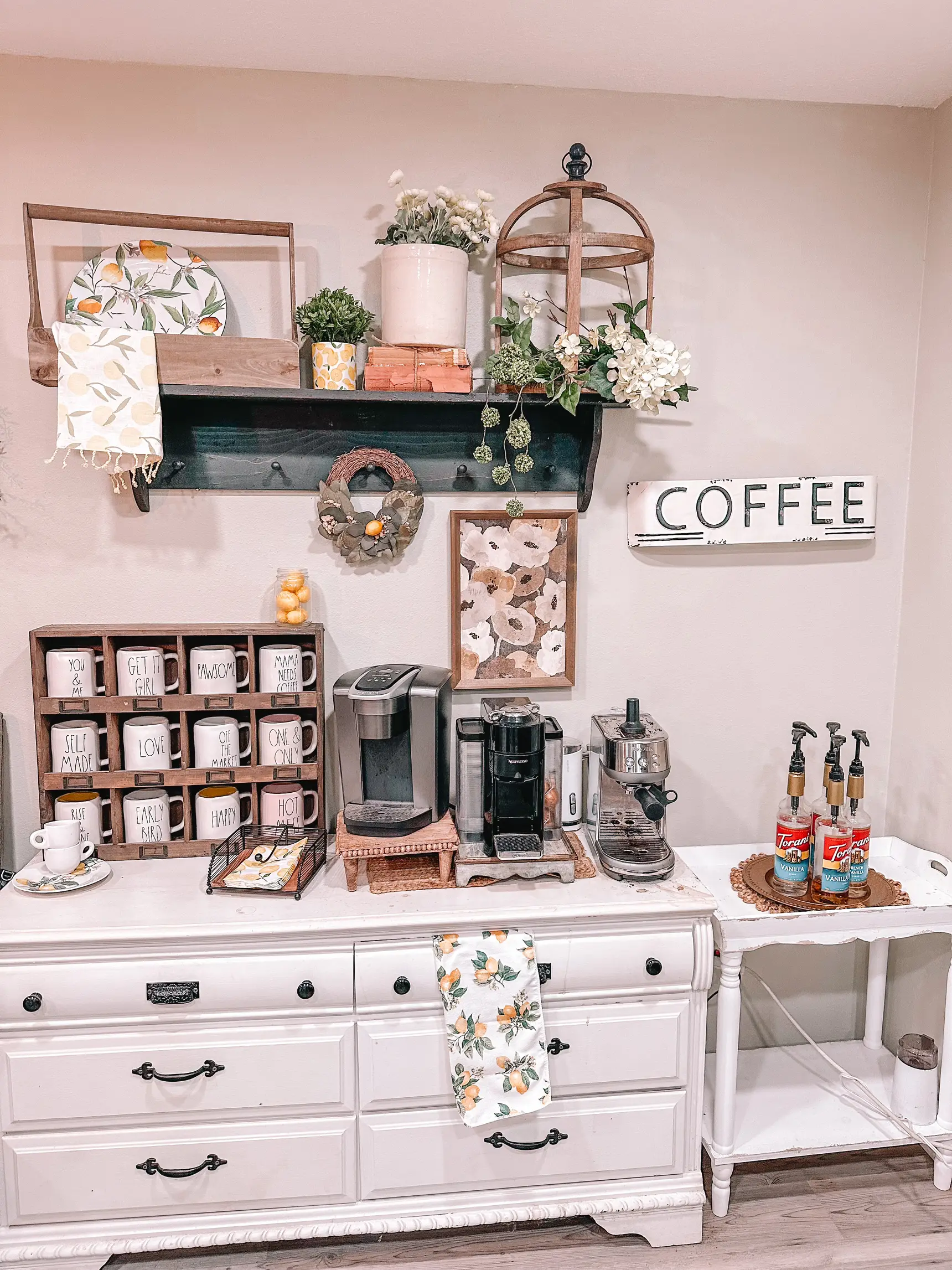 DIY Coffee Bar - Mash Elle