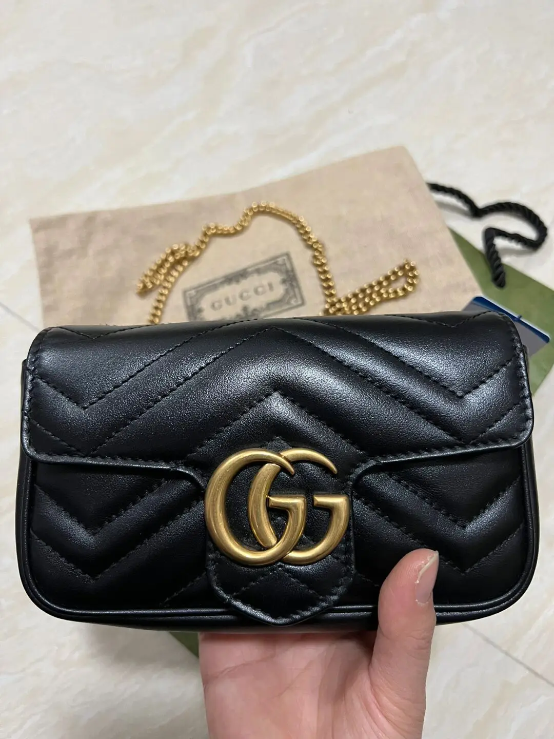 Gucci marmont mini🔅 | pinklzhzbが投稿したフォトブック | Lemon8