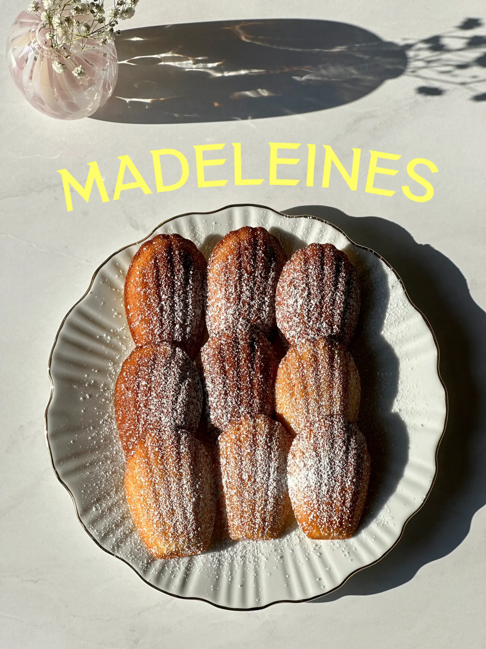 Chocolate Madeleines with Dulce de Leche - Julie Marie Eats