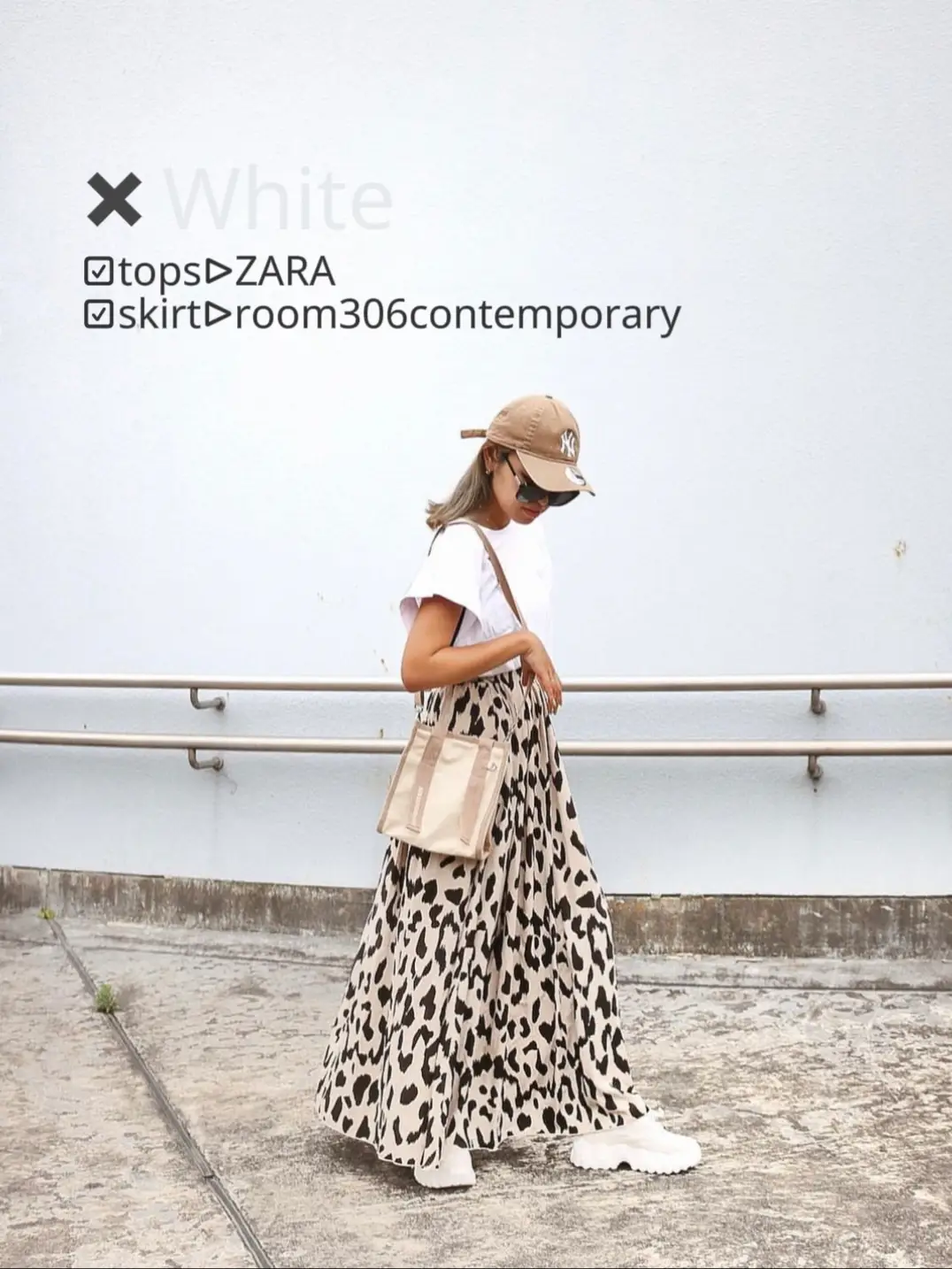 Sサイズroom306 Animal Pattern Maxi Skirt レオパ - ロングスカート