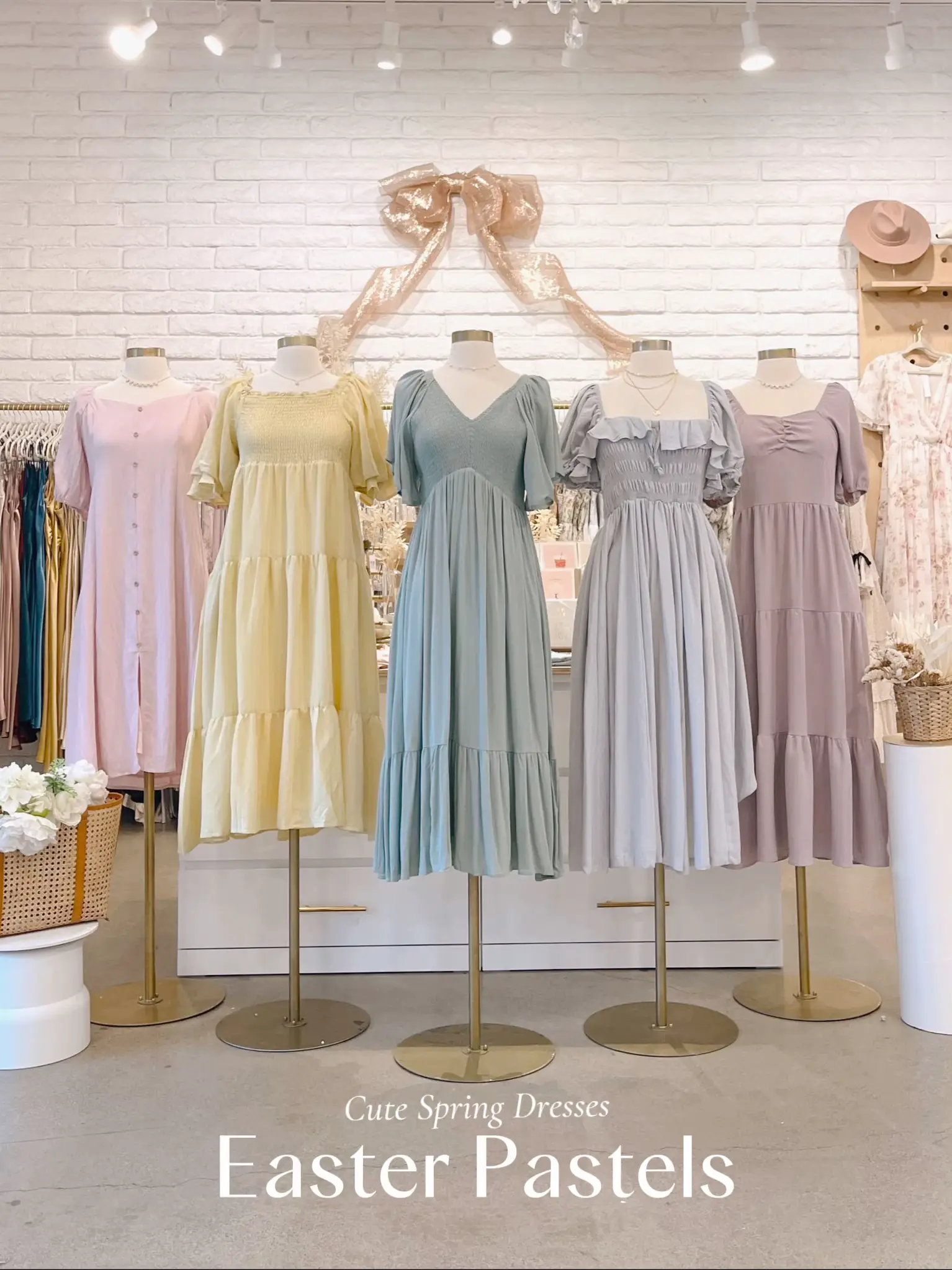 Cute Spring Dresses 🌸 Pastel Dresses for Easter 🌼 | Gallery posted by  Morninglavender | Lemon8