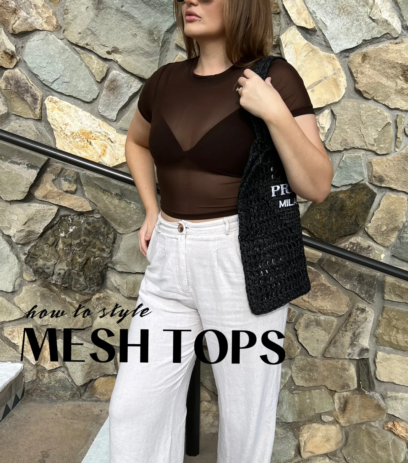 STYLING MESH TOPS 