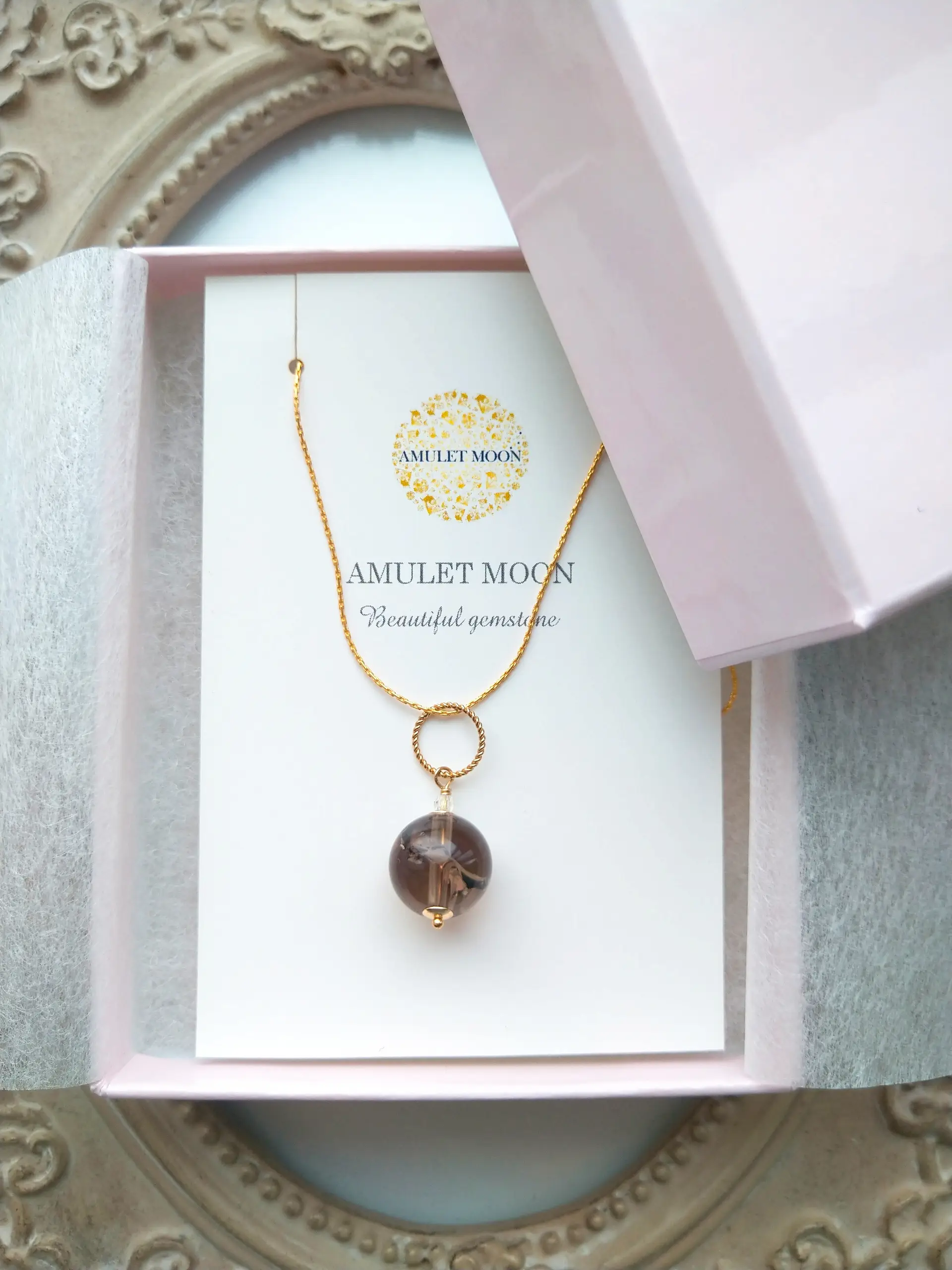 心の安定✨　レインボー　ピンク　スモーキークォーツ ダブルポイント　ポリッシュ 心の安定✨レインボーピンクスモーキークォーツ ダブルポイント