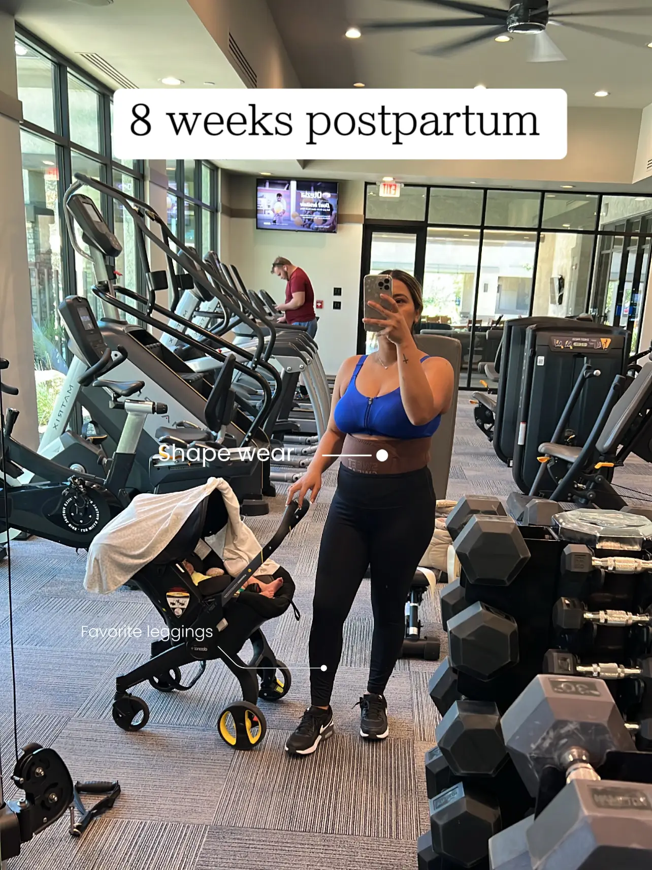 My Favorite Leggings at 10 weeks Postpartum