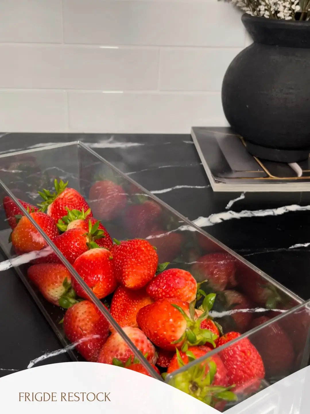 Mini fridge restock 🤍🫶, Video published by Stylewithmepnw