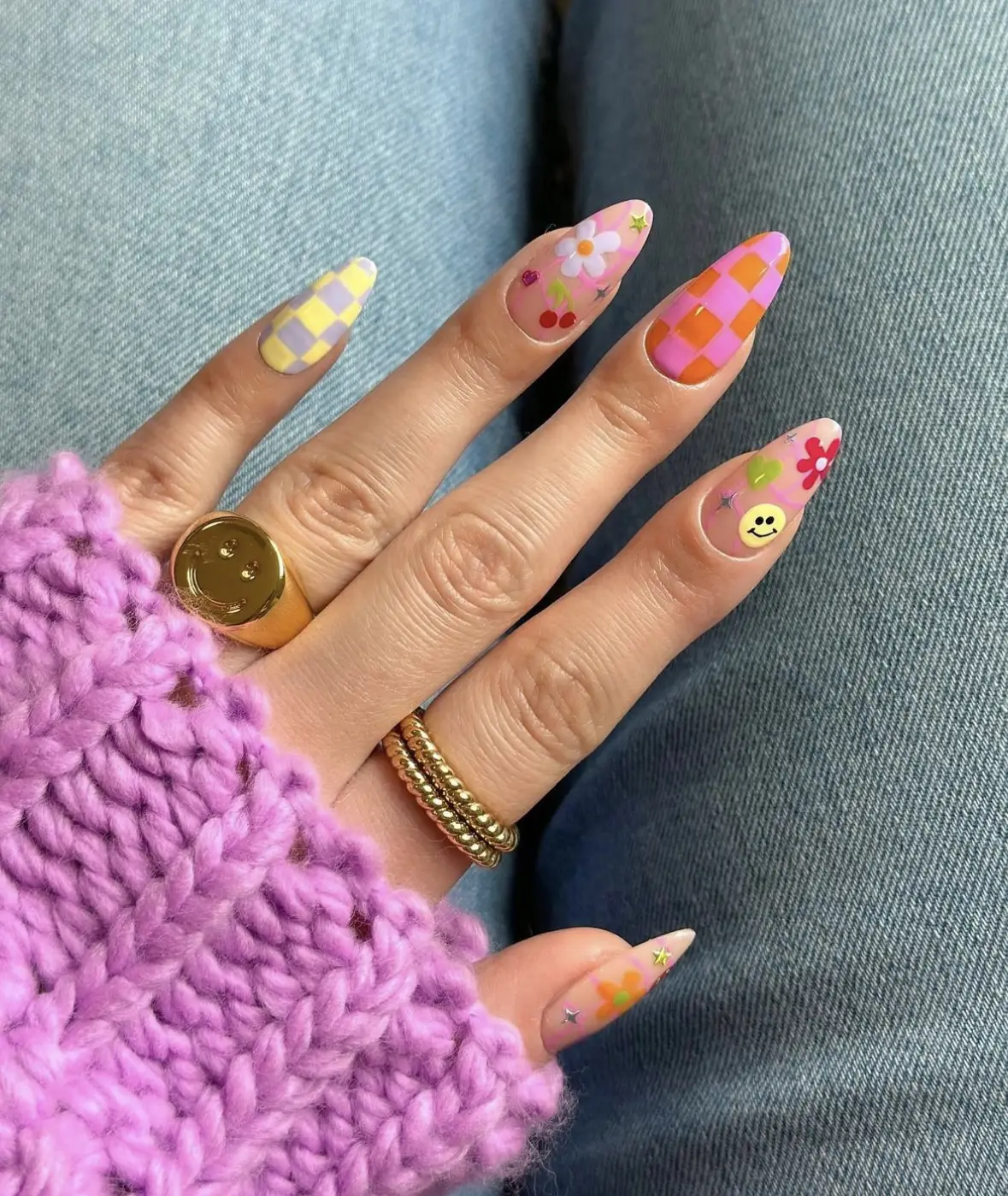 Spring Nails Inspo Summer Nail art ideas 💅🏻🍋🫶🏻 แกลเลอรีที่โพสต์โดย nicole Lemon8