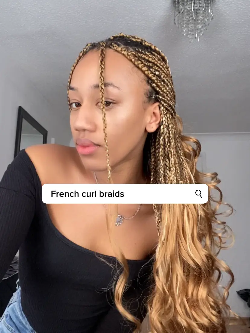 french curl braids may be my fave new haristyle