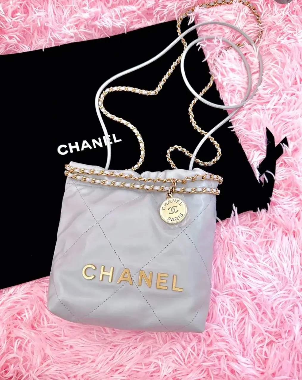take the trash out  Chanel outfit, Chanel, Trash bags