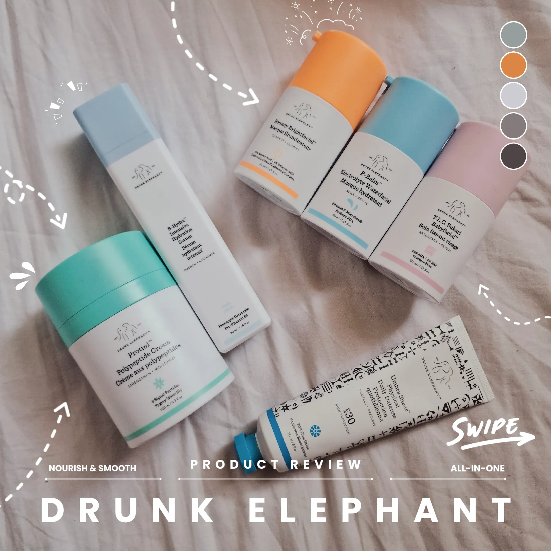 Drunk Elephant Skincare Routine + Review