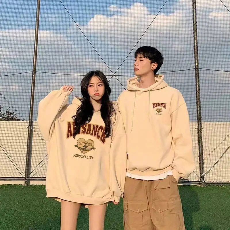 Spring couple pair look Korean hoodie edition Gallery posted by Pairlook Lemon8