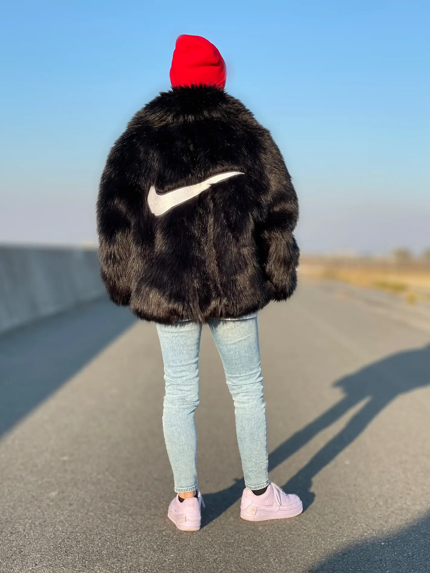 NIKE AMBUSH フェイクファー ブルゾン Sサイズ - www.sorbillomenu.com