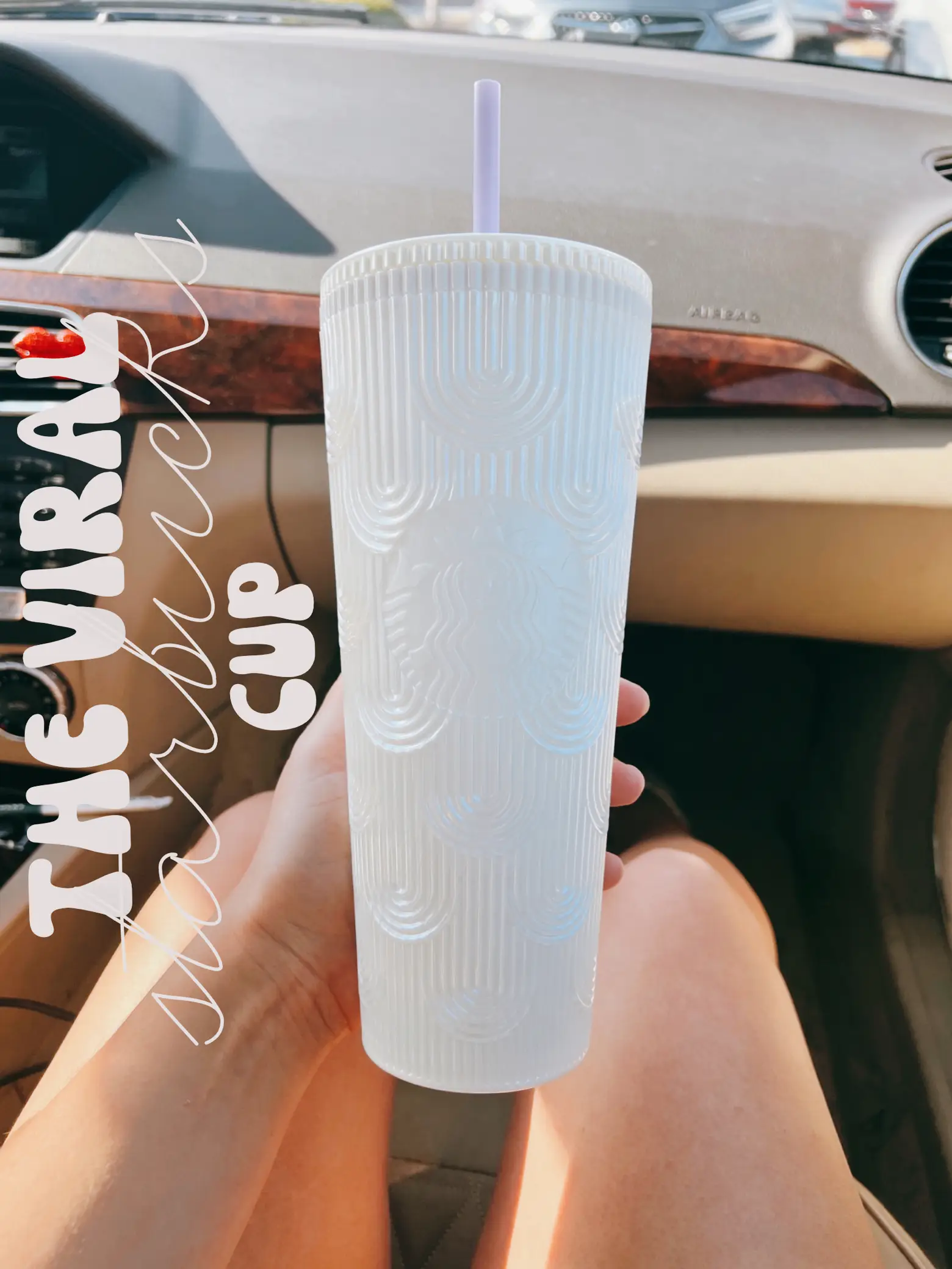 Starbucks' recycled glass cup for spring 2023 is viral on TikTok