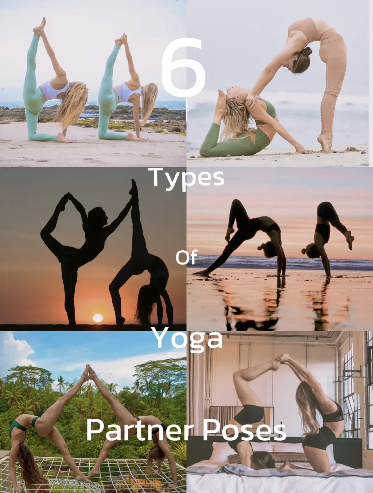 It Takes Two, Baby: Yoga Poses for Two People - Mostly Amélie