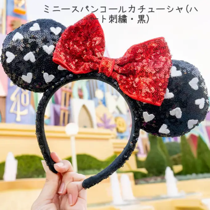 一部予約販売】 TDL Disney ディズニー ツイード カチューシャ レザー 