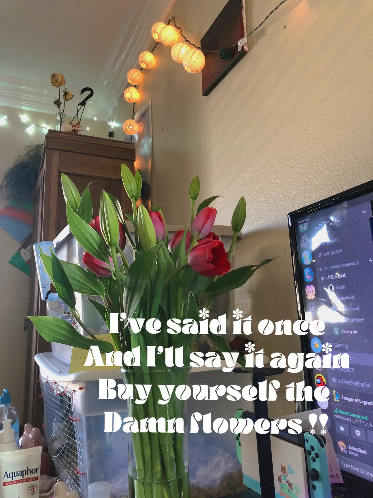 Buy Yourself The Damn Flowers Gallery posted by Hails Lemon8