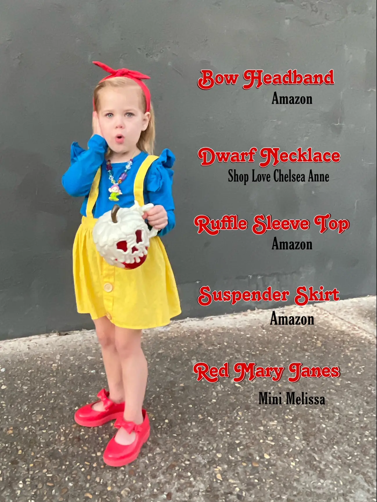 DIY Snow White Costume for Kids