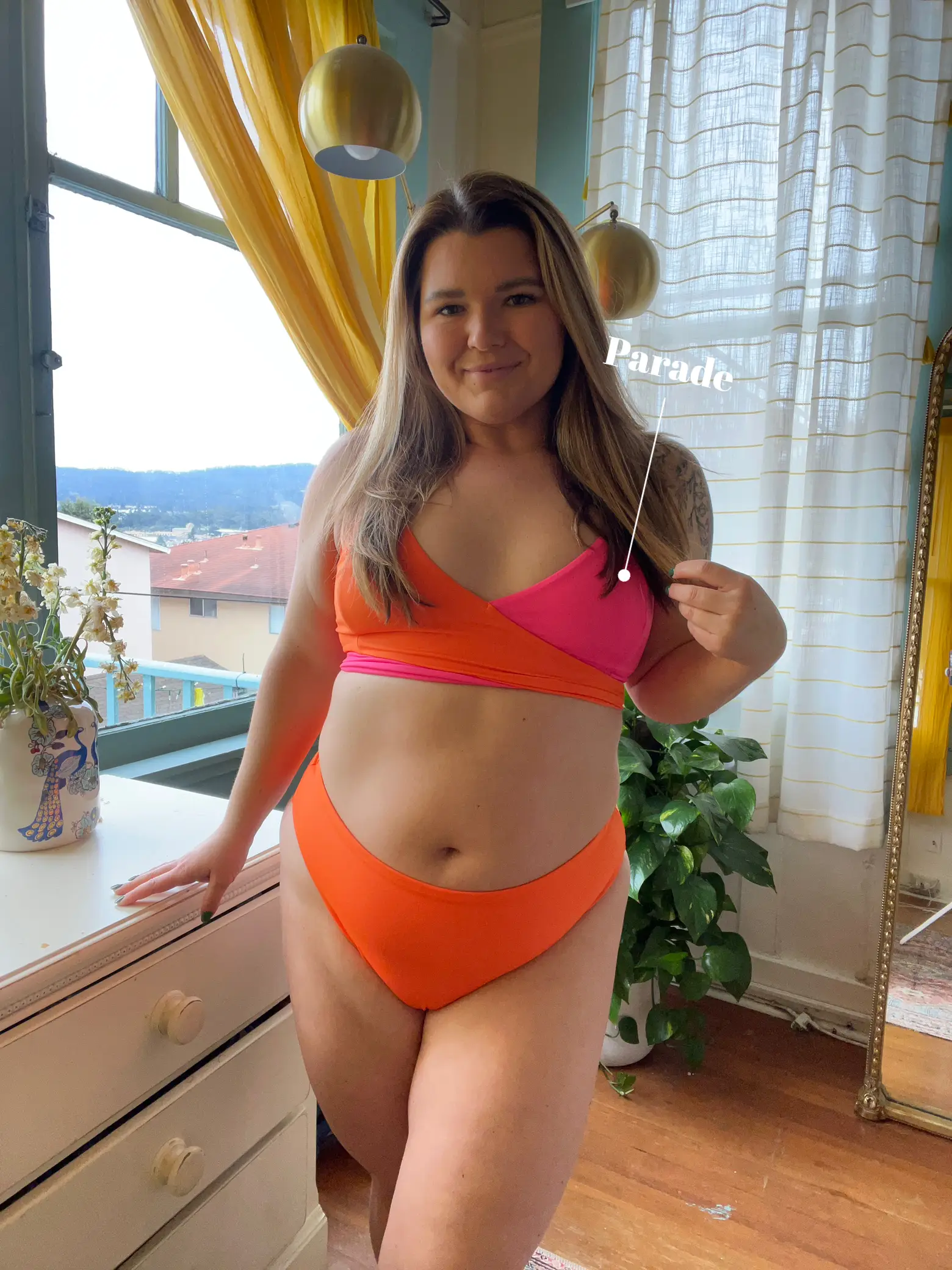 I'm plus size & tried three Shein bikinis - I can't pick a favourite,  they're all so flattering