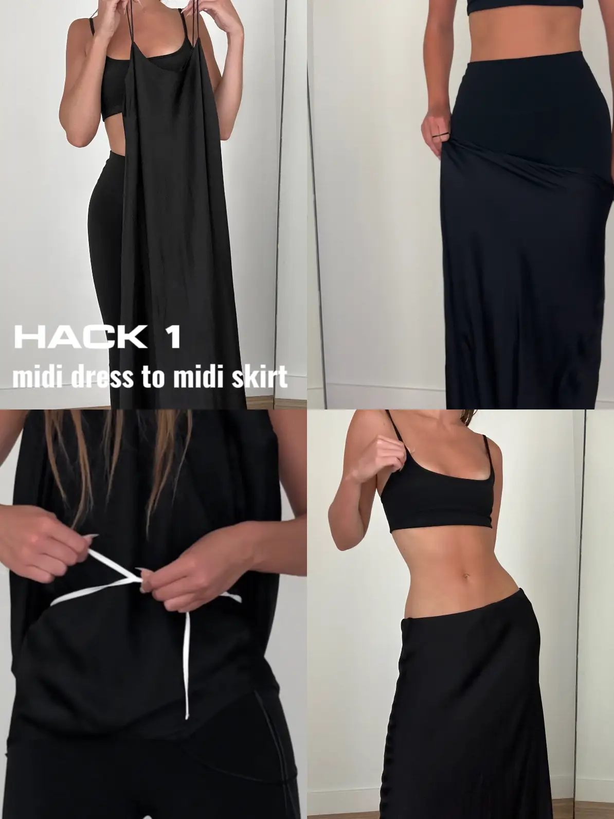 HOW TO WEAR A BRA WITH A ONE SHOULDER DRESS #fashionhacks #fashionhack