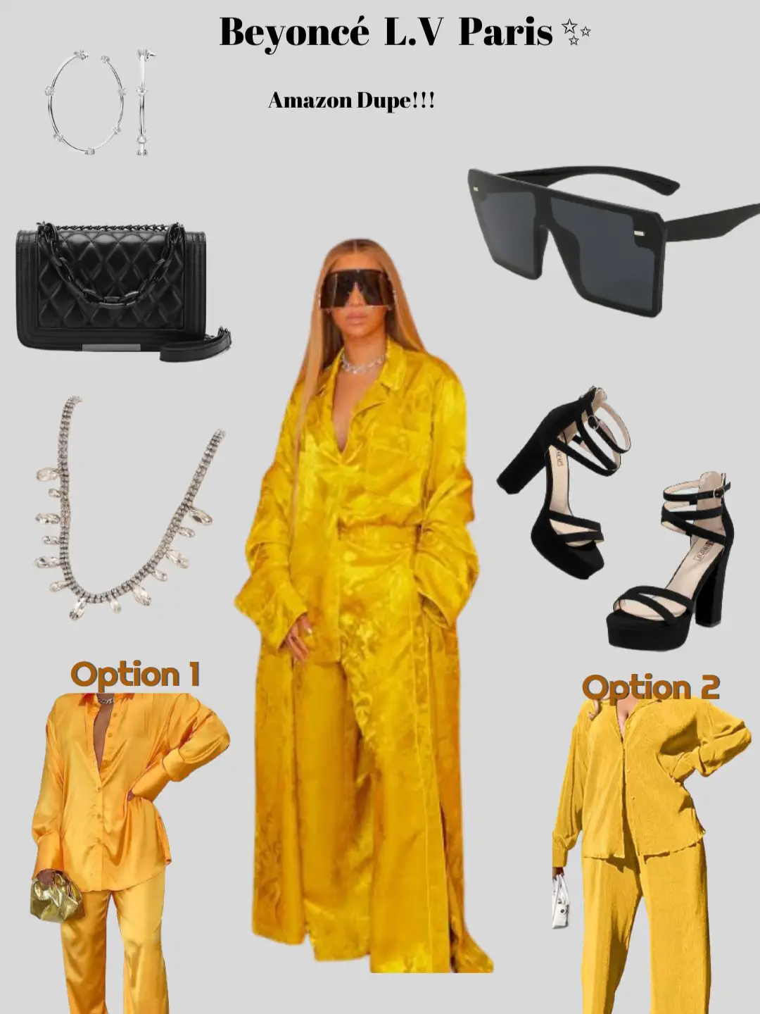 Dupes for Beyoncé's outfit in L.V, Gallery posted by Manana