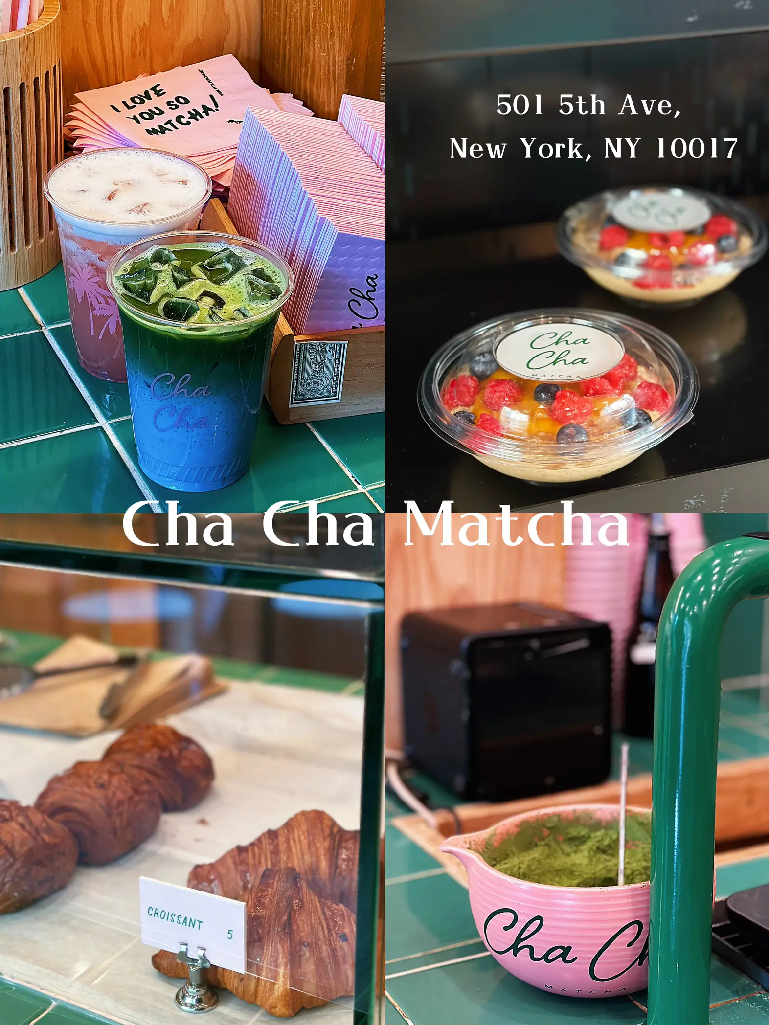 Pink Lover Must Have Cha Cha Matcha in NYC Gallery posted by