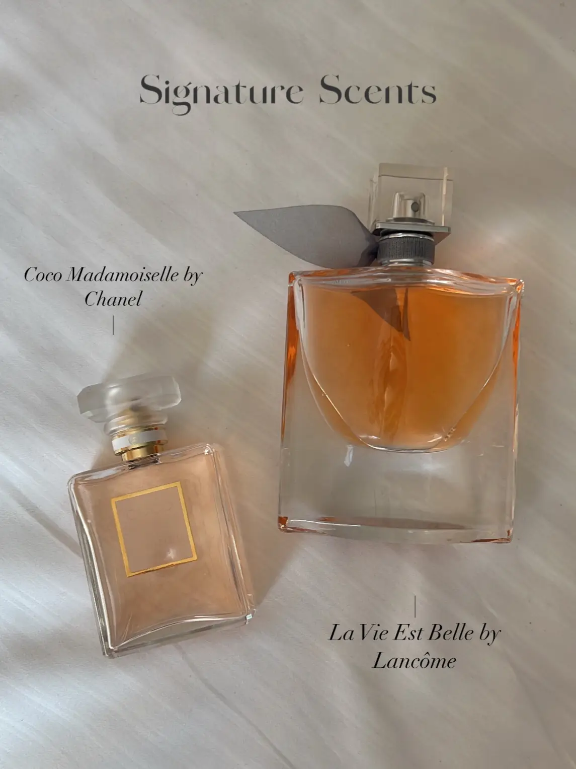 Combo de 3 Parfums Carolina Herrera GOOD GIRL, Lancôme LA VIE EST BELL