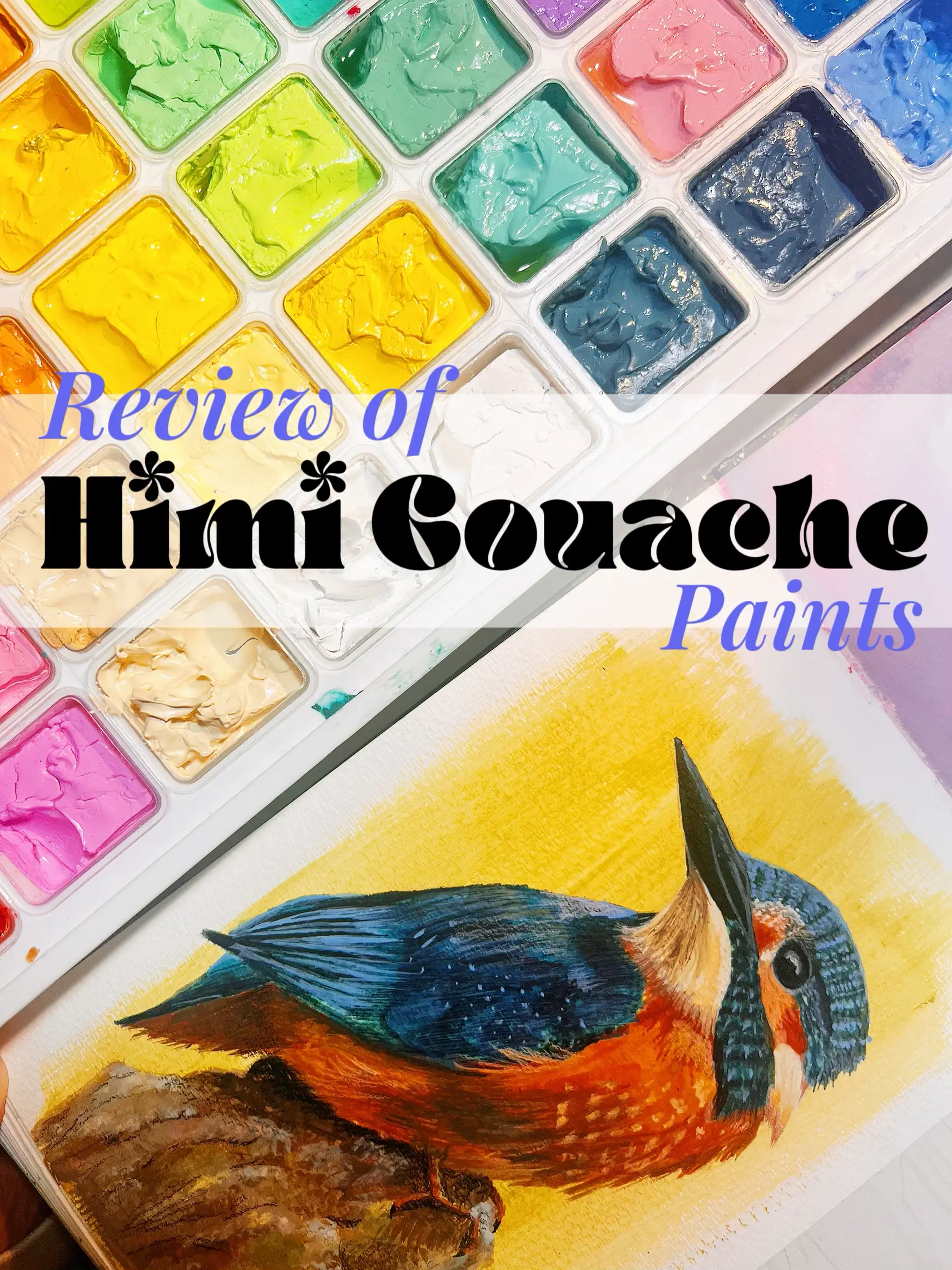 Himi Gouache Thoughts After a Year and Tips for Beginners +