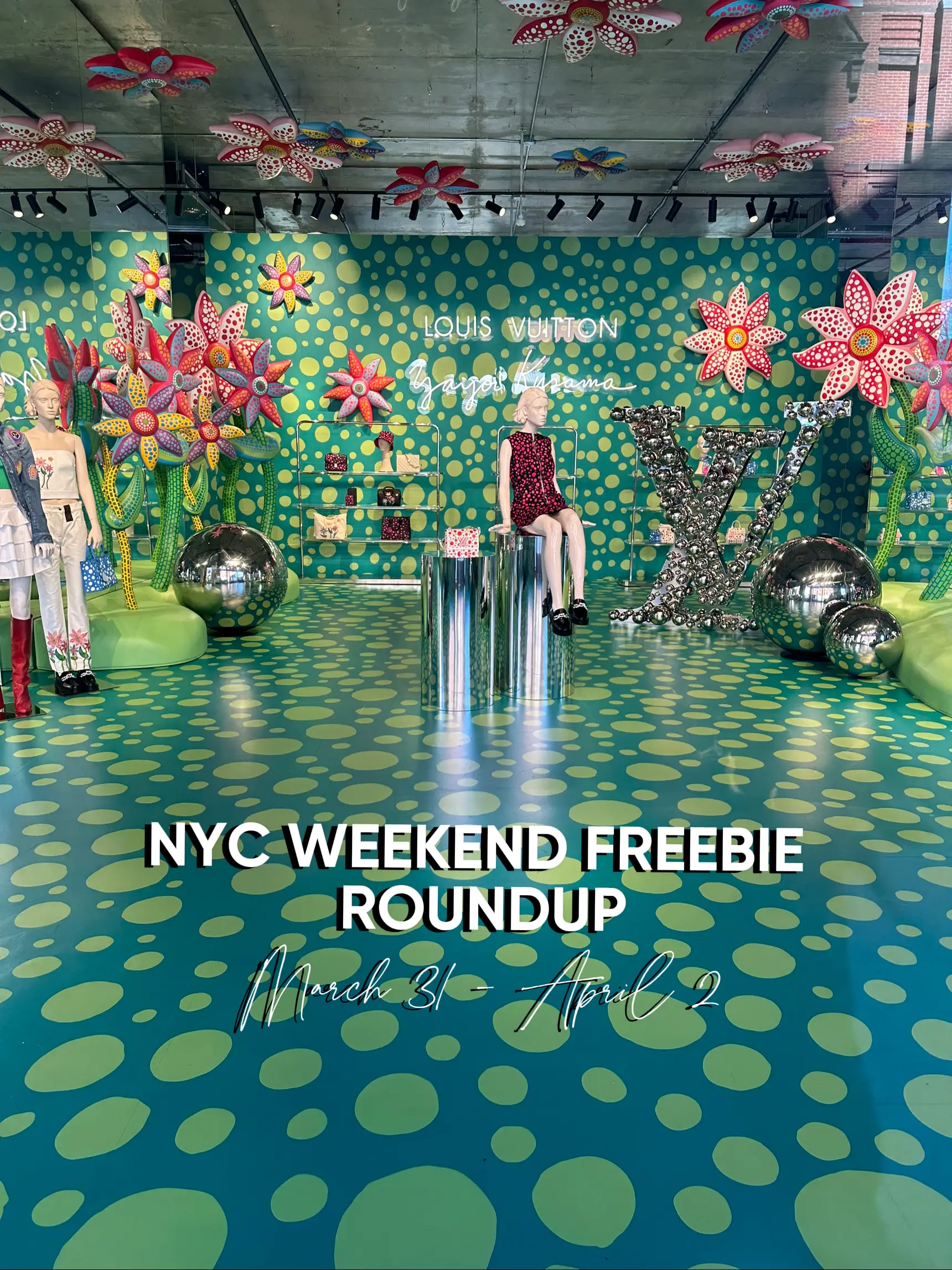 NYC Weekend Freebie Roundup March 31 - April 2's images