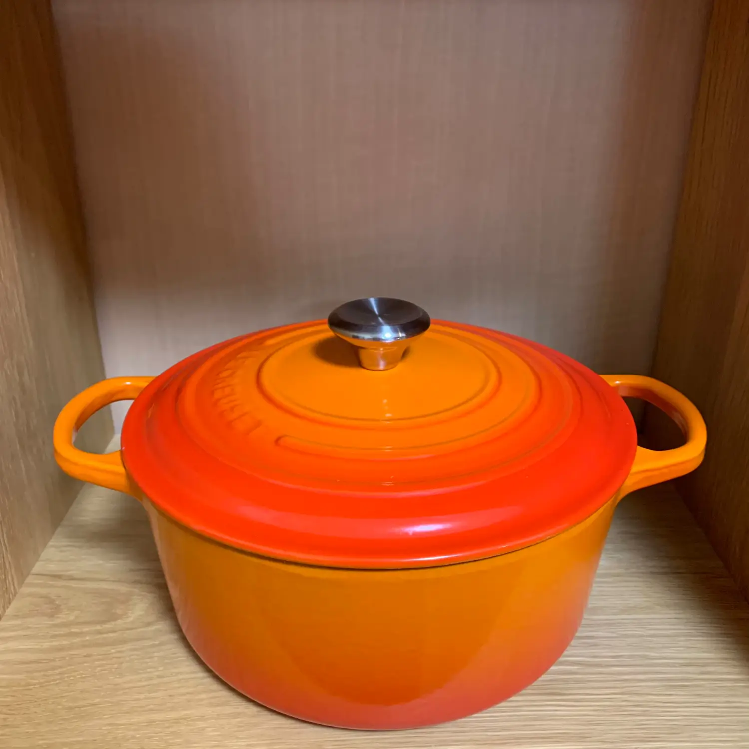 ルクルーゼ ホーロー鍋スタンド5段赤 Le Creuset鋳物ポット ルクルーゼ