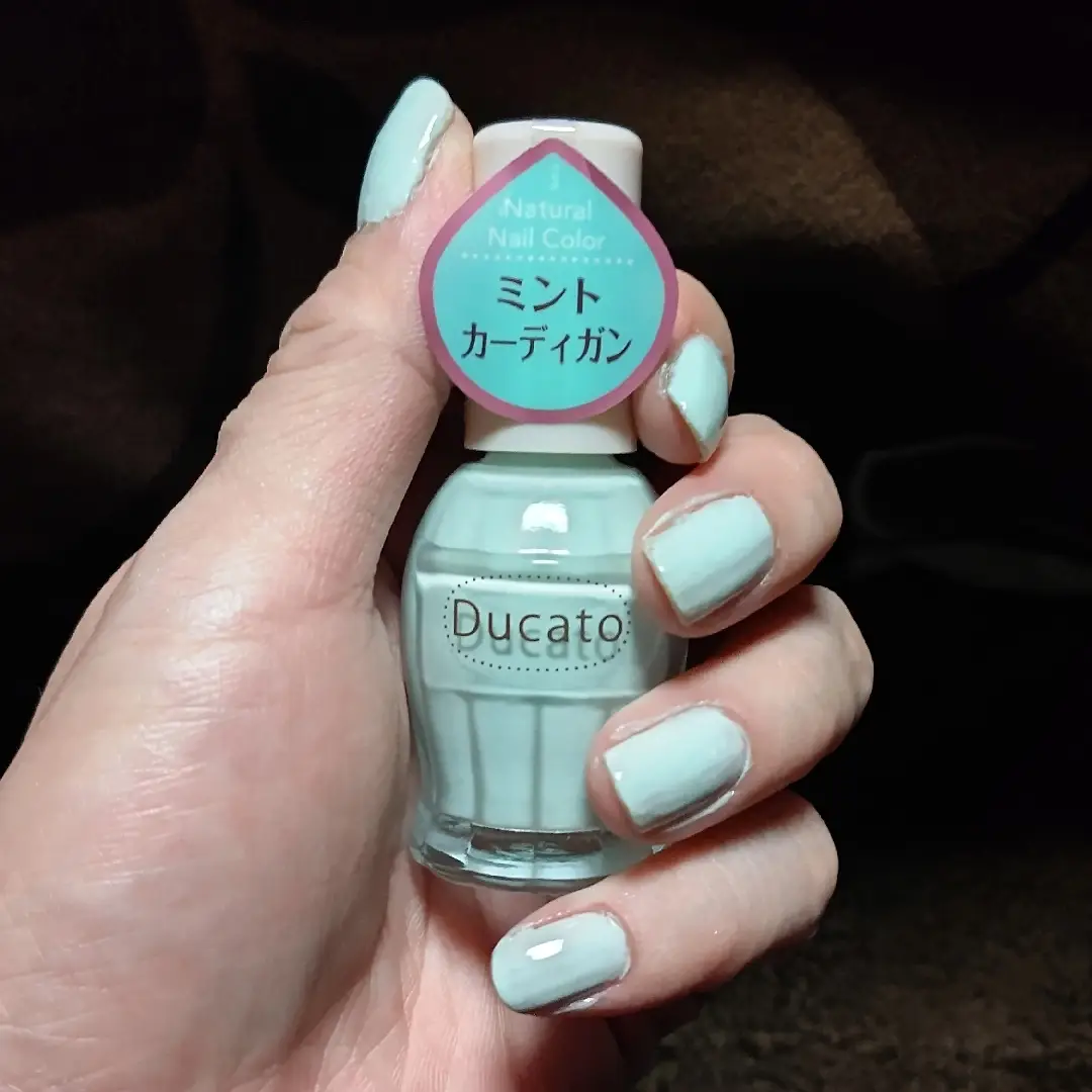 デュカート ナチュラルネイルカラーN 35 ミントカーディガン デュカート ナチュラルネイルカラーN 35 ミントカーディガン