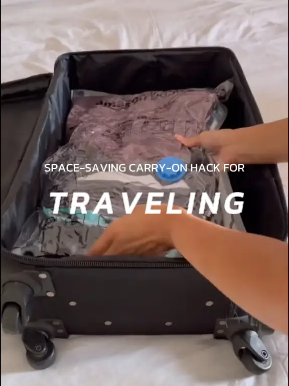 Space-saving Carry-on Hack for Traveling